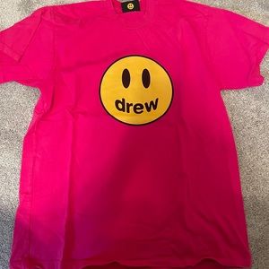 drew house pink tee